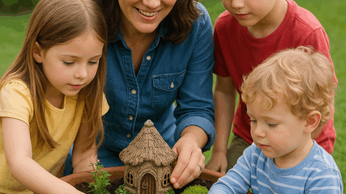 Outdoor Activities for Kids – DIY Fairy Garden